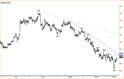 Сильный USD давит золото и российский рубль